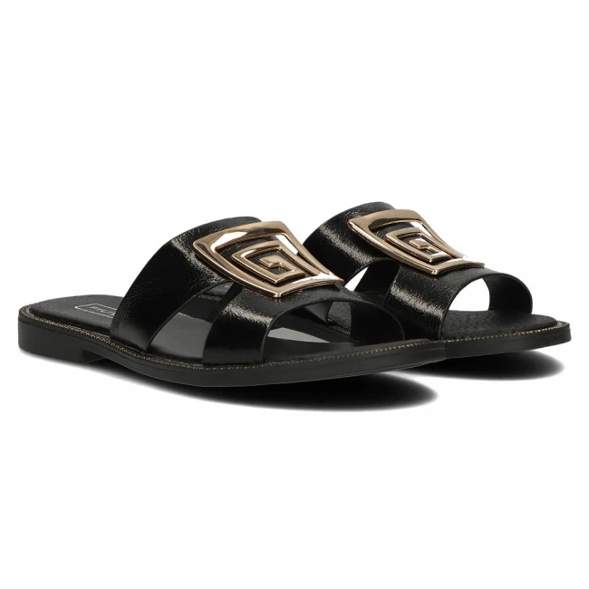 Slippers Filippo DK3703/25 BK black