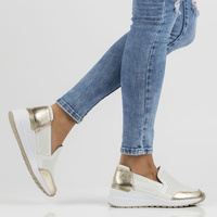 Leather shoes Filippo DP3537/22 WH white