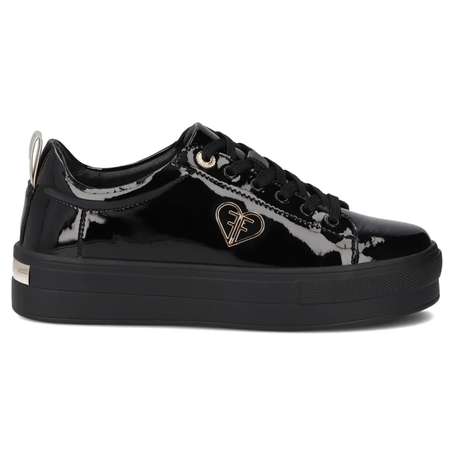 Leather shoes Filippo DP3533/25 BK L H black