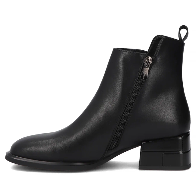 Leather ankle boots Filippo DBT7200/25 BK black