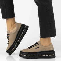 Leather sneakers Filippo DP7119/25 TP taupe