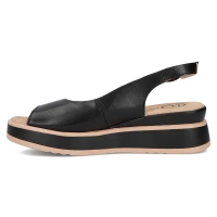 Leather sandals Filippo DS6153/25 BK black