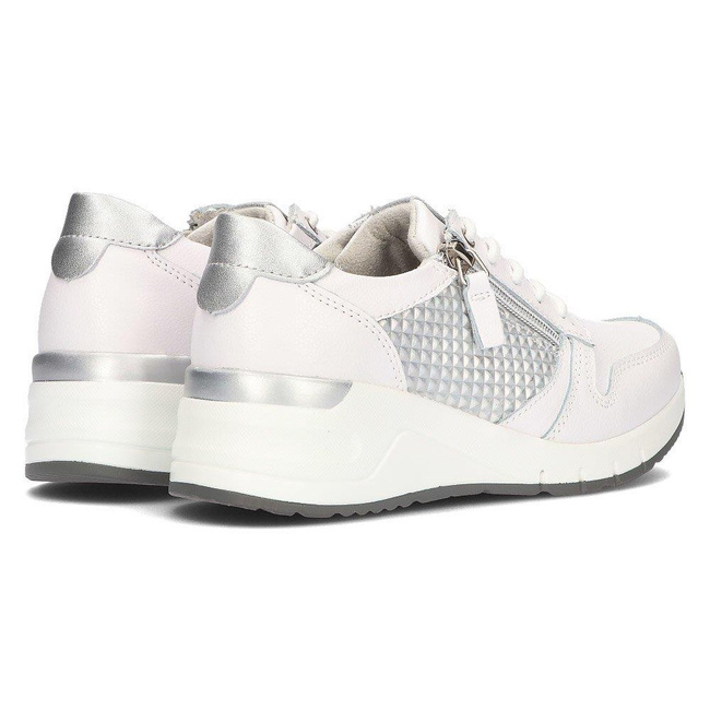 Skórzane Sneakersy Filippo DP2052/21 WH białe