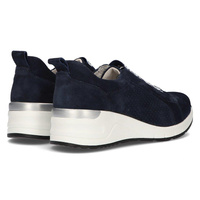 Skórzane Sneakersy Filippo DP2053/21 NV granatowe