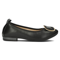 Leather shoes Filippo  DP3661/22 BK black