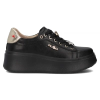 Skórzane sneakersy Filippo DP6790/25 BK czarne