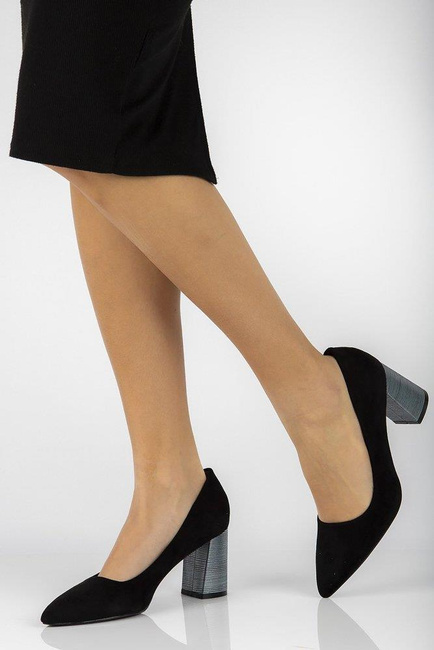Pumps heeled FILIPPO DP2324/22 BK Black