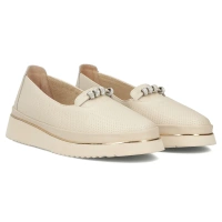 Leather shoes Filippo DP6999/25 BE beige