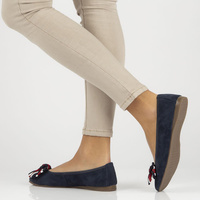 Leather ballerinas Filippo  DP3634/22 NV navy