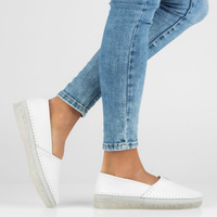 Leather shoes Filippo DP2147/23 WH white