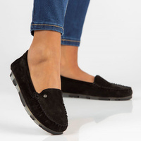 Leather loafers Filippo DP2037/23 BK black