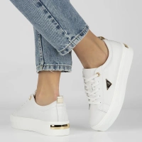 Leather shoes Filippo DP3533/25 WH white