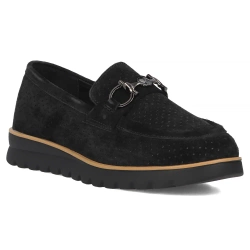 Leather shoes Filippo DP6851/25 BK black
