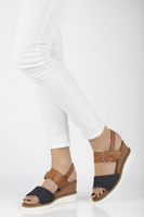 Wedge sandals Filippo DS2077/21 BR DE brown