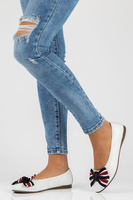 Leather ballerinas Filippo DP3634/23 WH white