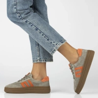 Leather shoes Filippo DP7114/25 KH grey