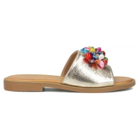 Klapki Filippo DK6233/25 GO złote