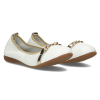 Leather ballerinas Filippo  DP3709/22 WH white