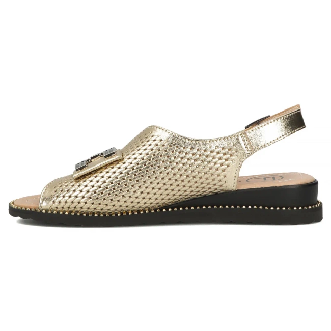 Leather sandals Filippo DS6032/25 GO gold