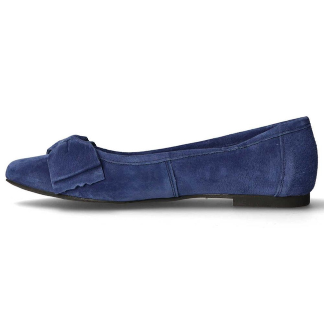 Leather ballerinas Filippo DP1329/20 NV navy blue