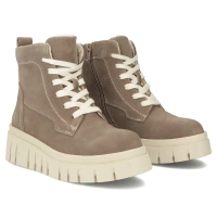 Leather ankle boots Filippo DBT7267/25 TP taupe