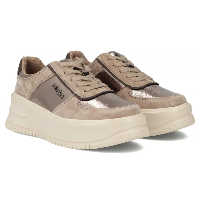 Leather shoes Filippo DP7124/25 TP Beige