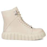 Leather ankle boots DBT6312/25 BE beige