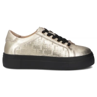 Leather sneakers Filippo DP6850/25 GO gold