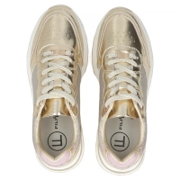Leather sneakers Filippo DP6724/25 GO gold