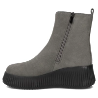 Leather ankle boots Filippo DBT6392/25 GR grey