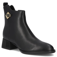 Leather ankle boots Filippo DBT7190/25 BK black