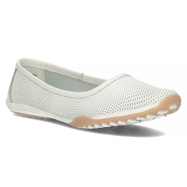 Leather shoes Filippo DP3681/25 WH white