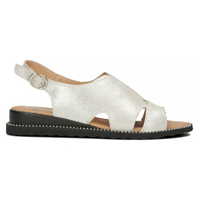 Leather sandals Filippo DS4470/23 SI silver