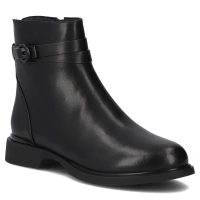 Leather ankle boots Filippo DBT7383/25 BK black