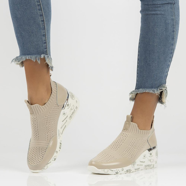 Leather shoes Filippo DP3551/22 BE beige