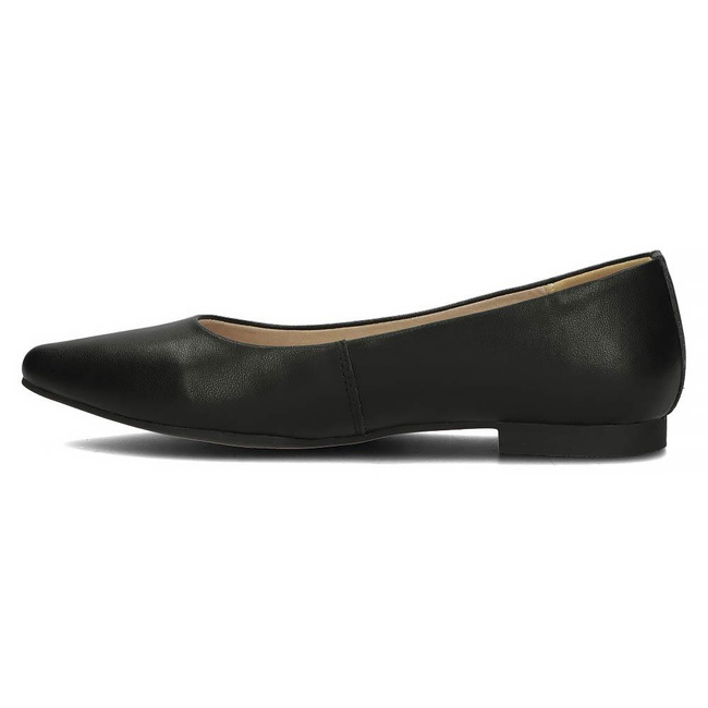 Skórzane półbuty Filippo DP3644/22 BK czarne