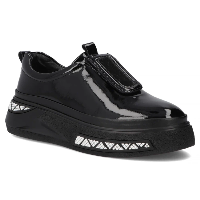 Leather shoes Filippo DP7286/25 BK L black