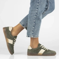 Leather sneakers FilippoDP6770/25 KH khaki
