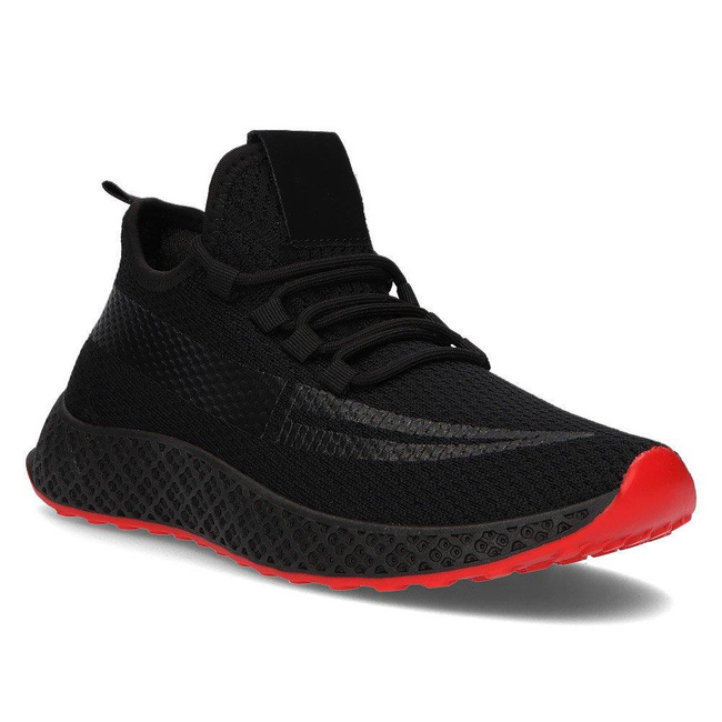 Men's sneakers Filippo MTN2179/21 BK RD black