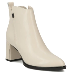Leather ankle boots Filippo DBT7462/25 BE beige