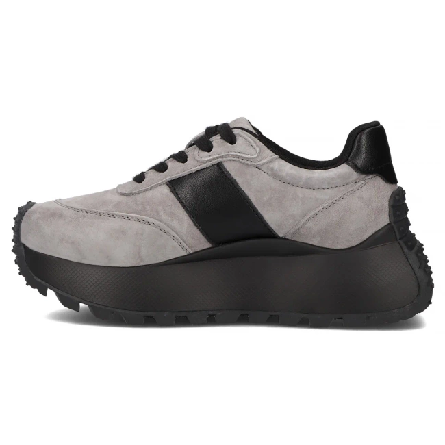 Leather sneakers Filippo DP6785/25 BE beige