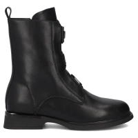 Leather ankle boots Filippo DBT7189/25 BK black