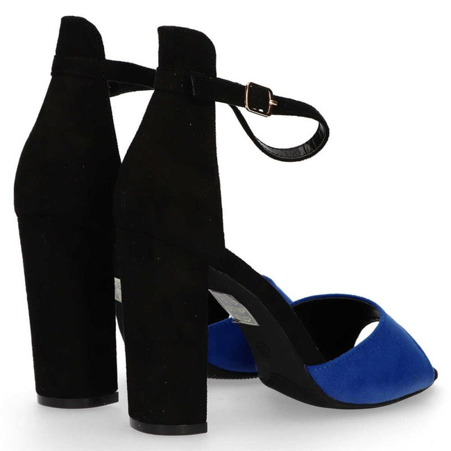 Filippo DS1376/20 BL heeled sandals blue
