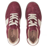 Skórzane sneakersy Filippo DP6770/25 BG bordowe