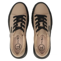 Leather sneakers Filippo DP7119/25 TP taupe