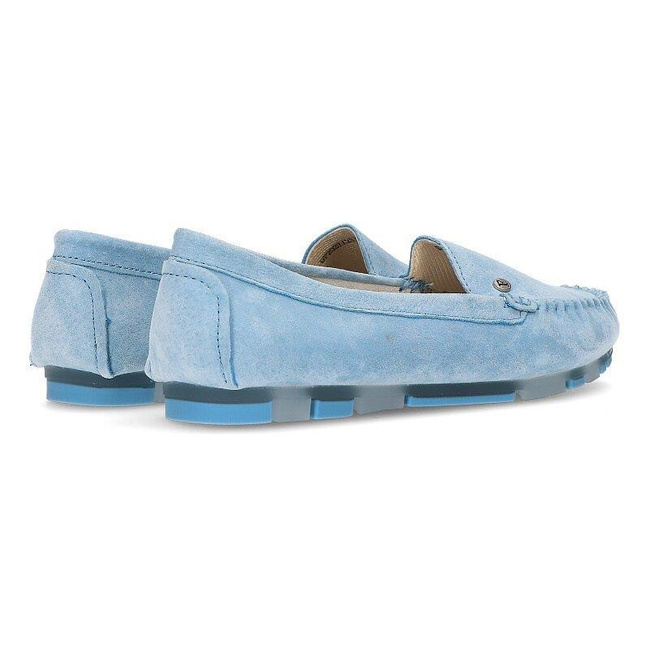 Leather loafers Filippo DP2037/21 BL blue