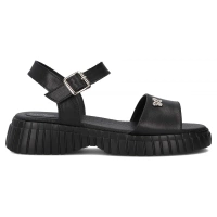 Leather sandals Filippo DS6811/25 BK black
