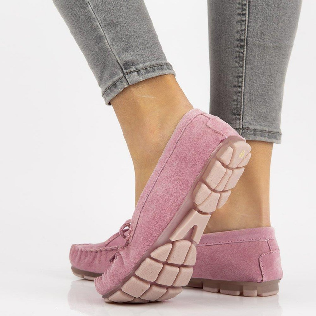 Leather loafers Filippo DP1204/21 PI pink