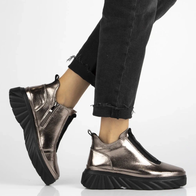 Leather ankle boots Filippo DBT7426/25 BE beige