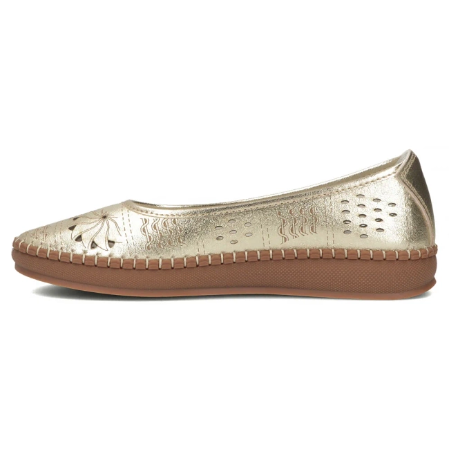 Leather shoes Filippo DP6831/25 GO gold